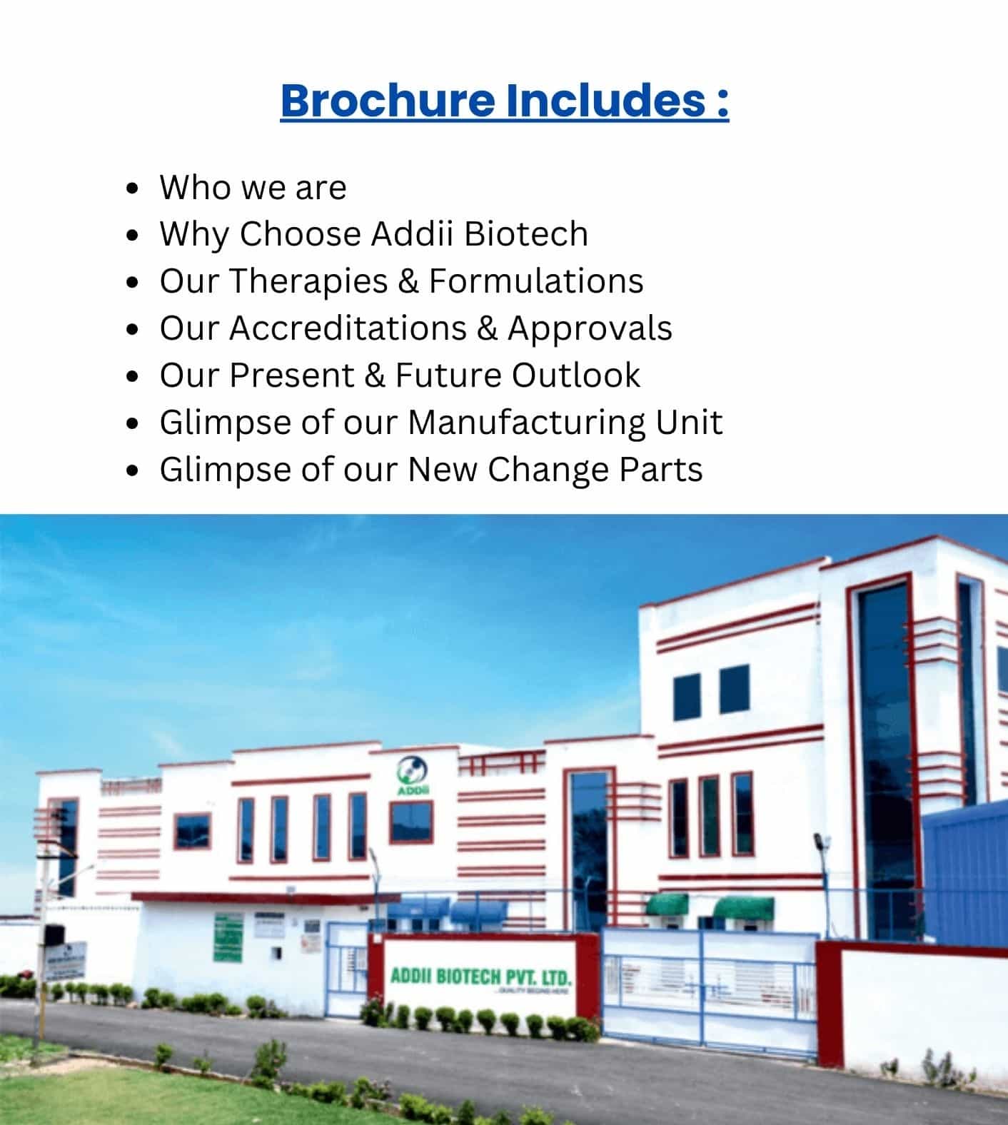 Addiibiotech Brochure