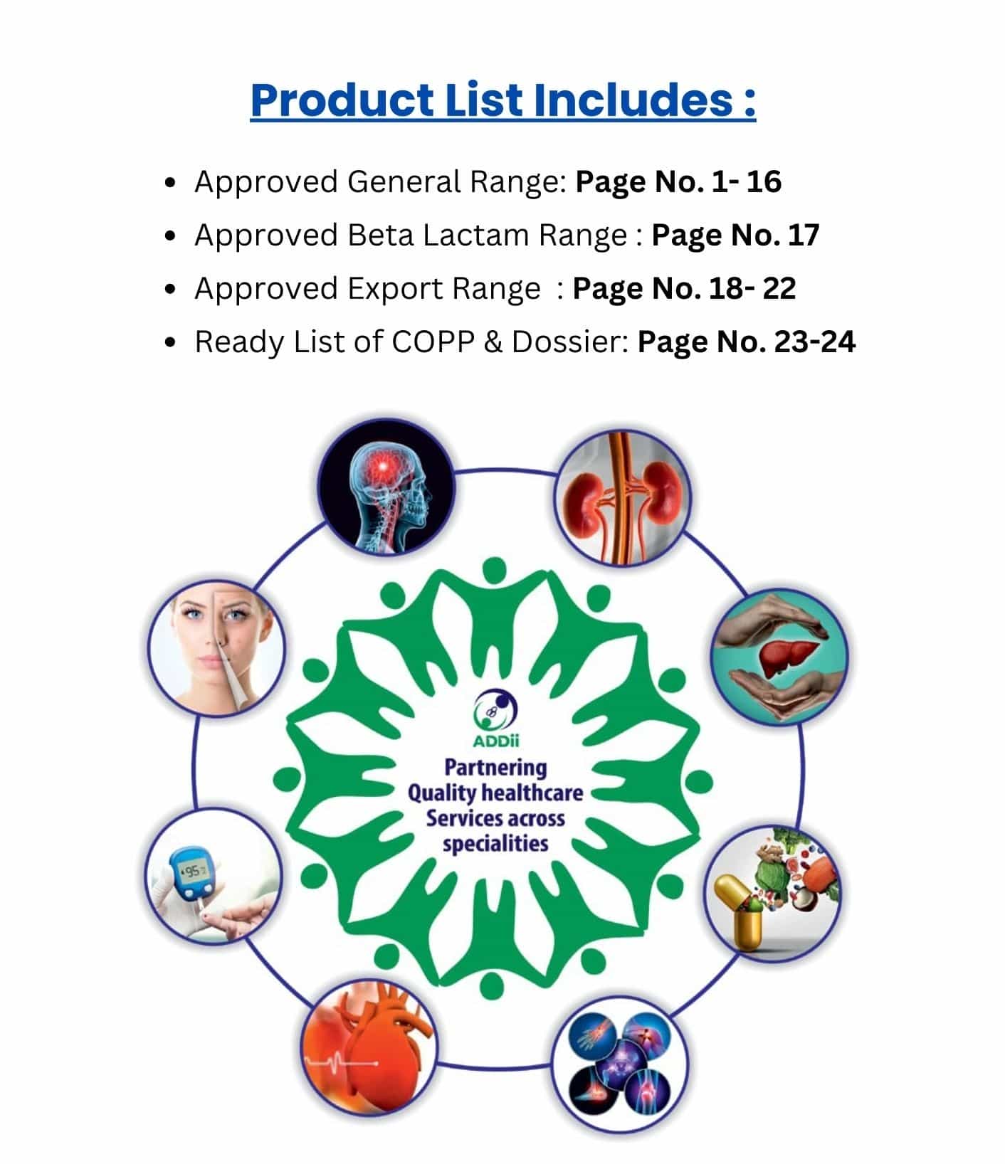Addiibiotech Products List