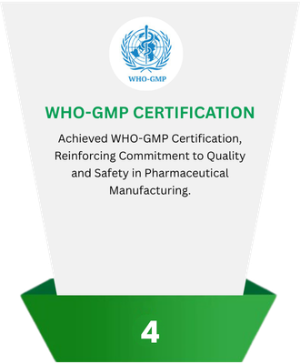 WHO GMP Certification