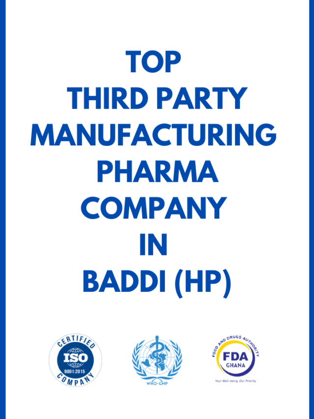 third party manufacturing pharma companies in baddi