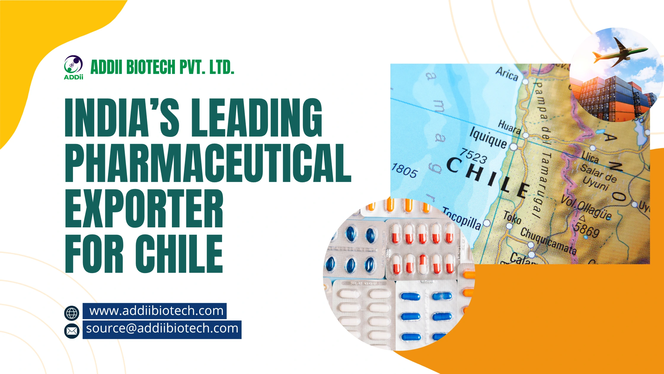 Pharmaceutical Exporter for Chile