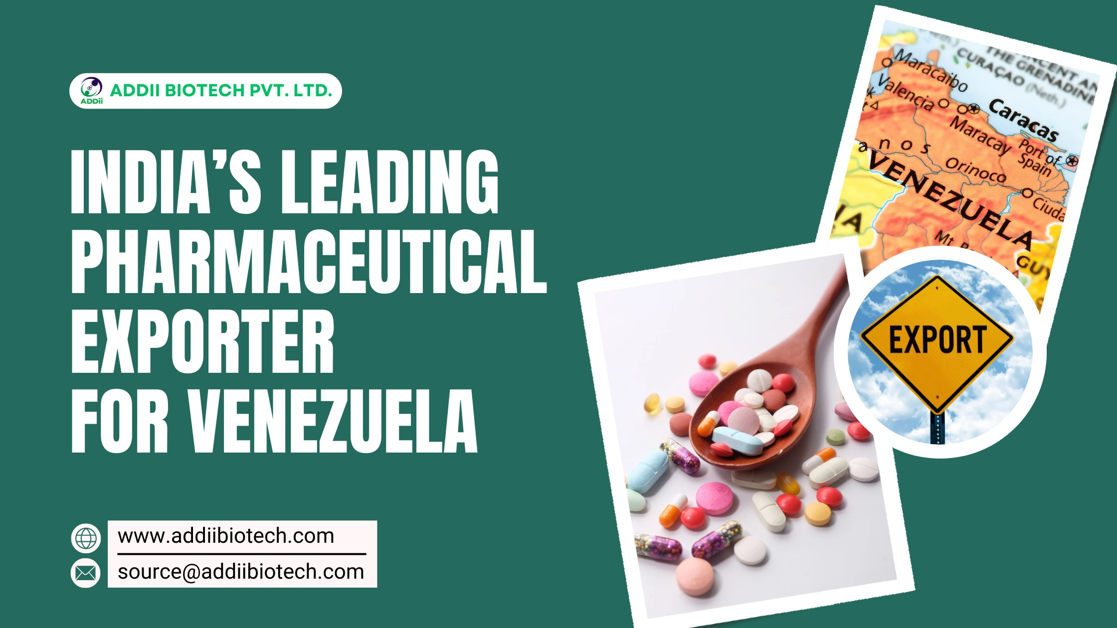Pharmaceutical Exporter for Venezuela