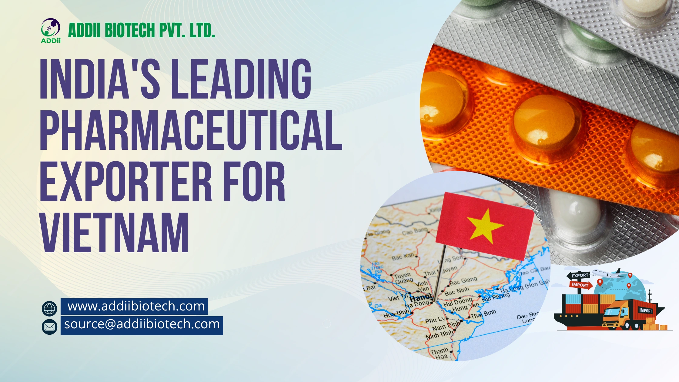 Pharmaceutical Exporter for Vietnam