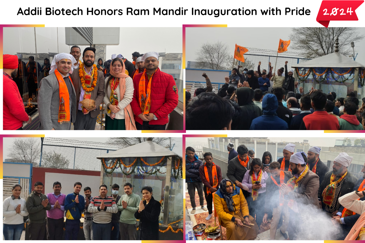 Ram Mandir Inauguration at Addii Biotech