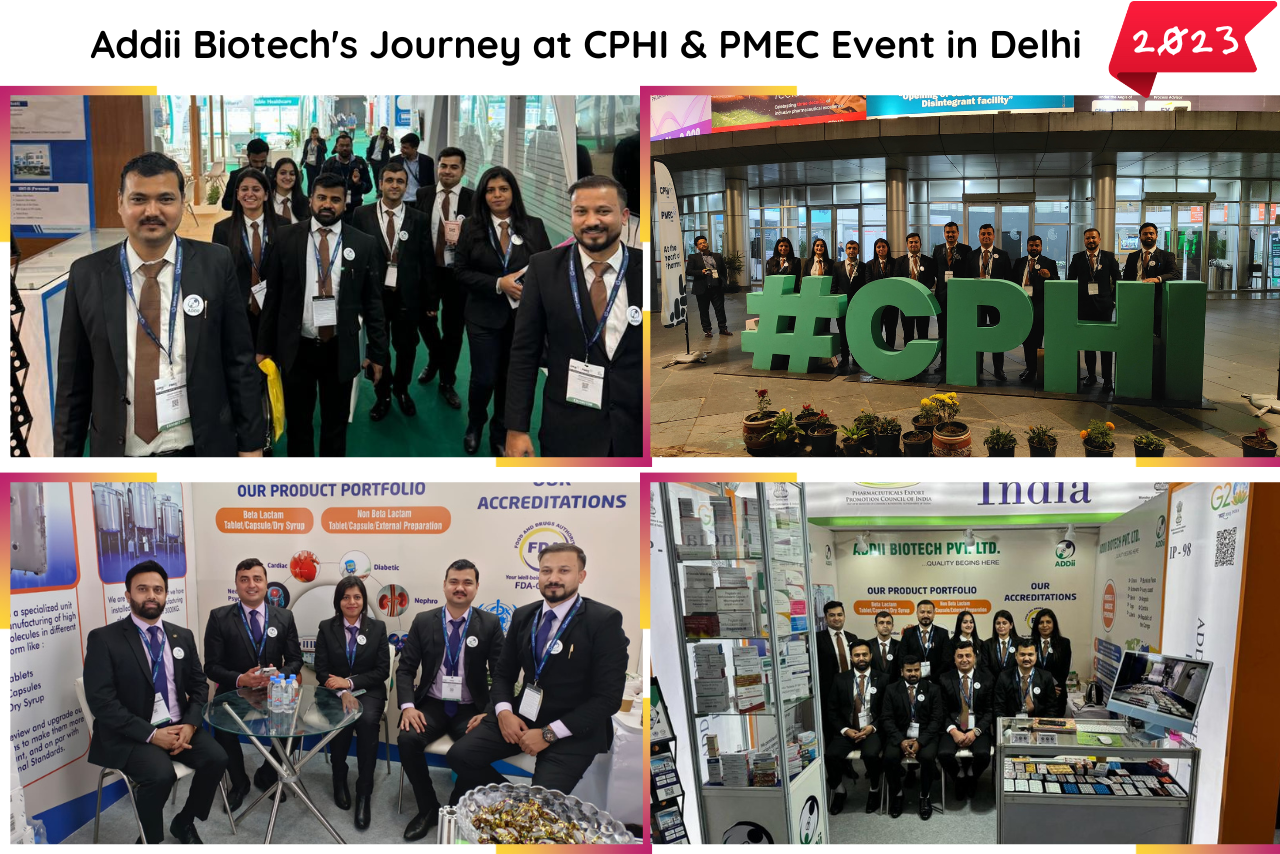 Addii Biotech at CPHI & PMEC Delhi Showcase