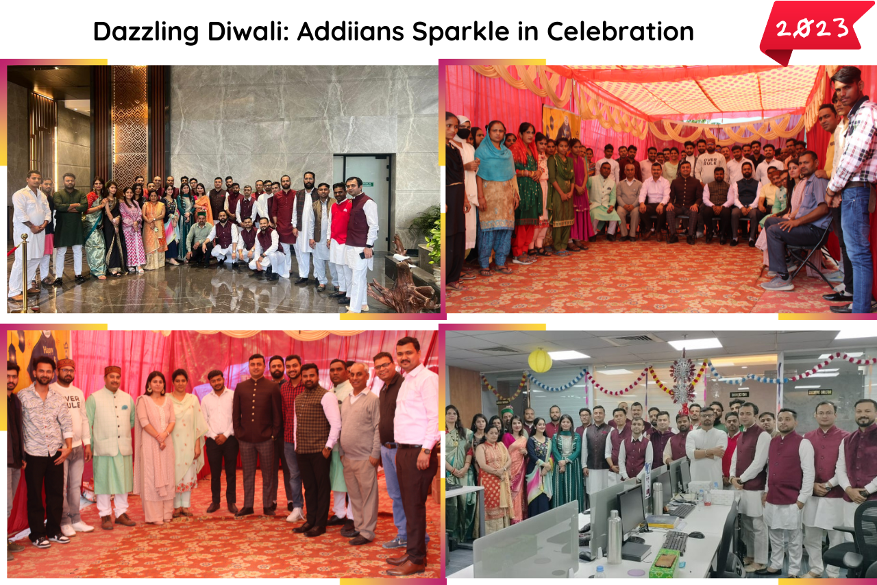 Dazzling Diwali Addiians Shine in Festive Celebration