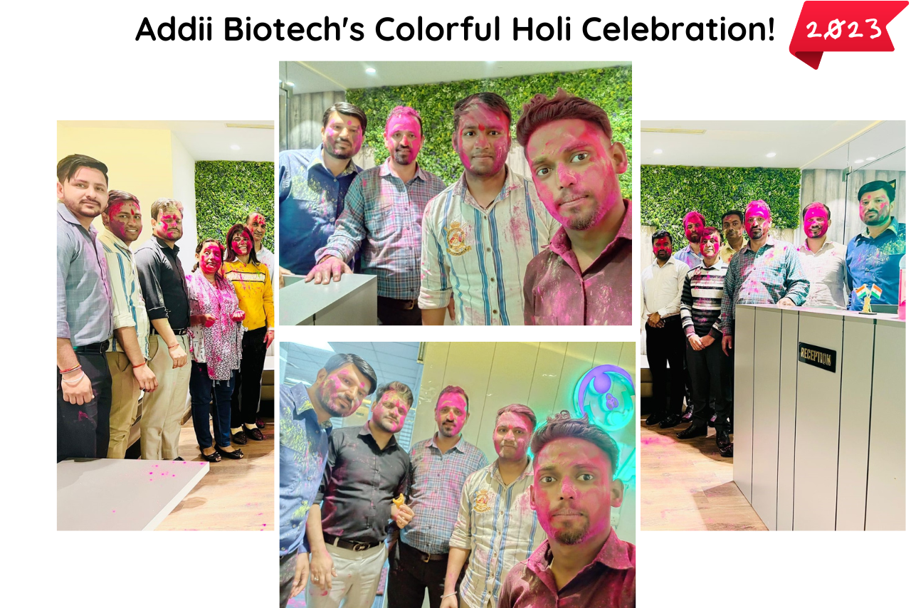 Holi Celebration with Team Addii Biotech